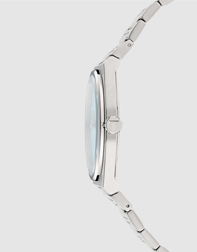 Ted Baker - Barteen Light Blue 40mm Silver-Tone Bracelet Watch