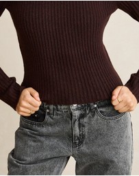 Rhythm - Amara Rolled Neck Knit Jumper