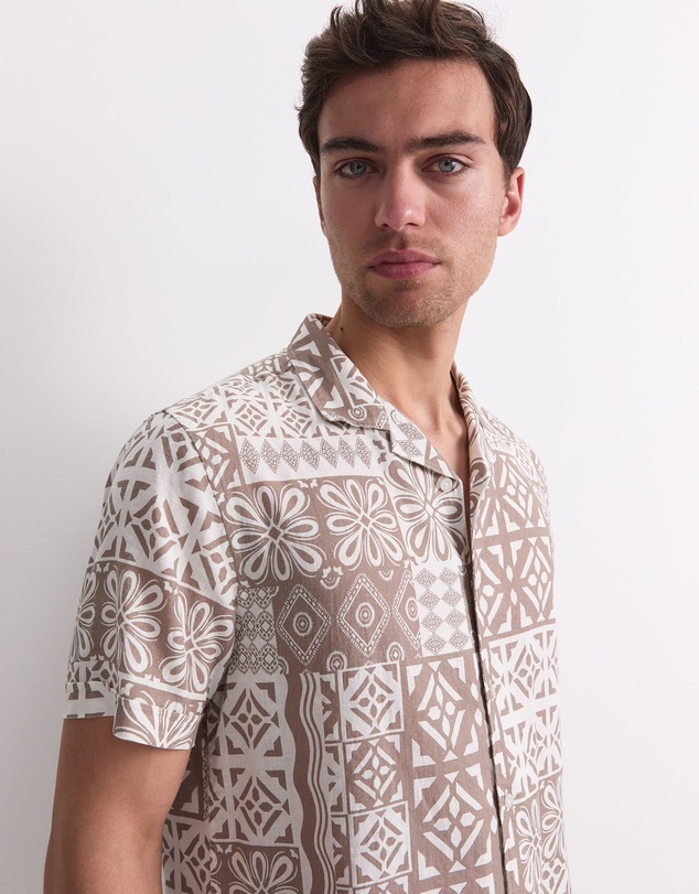 Sportscraft - Casper Short Sleeve Print Shirt