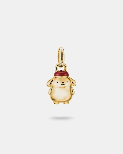 THOMAS SABO - Hello Kitty Pompompurin Connect Charm, Gold-Plated