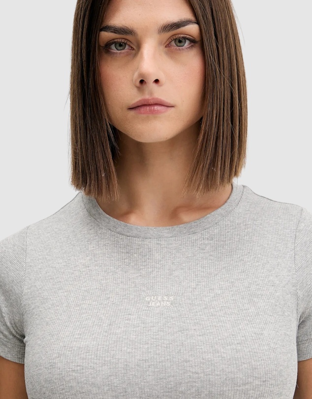 GUESS - GUESS JEANS Slim Short Sleeve Top