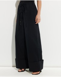 Calli - Tara Cuffed Twill Pants