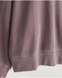 COS - Relaxed Washed-Cotton Sweatshirt