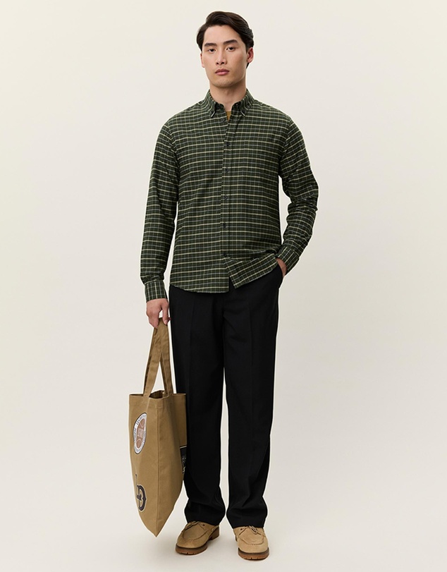 Les Deux - Konrad Check Oxford Shirt
