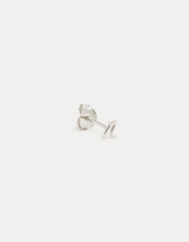 By Charlotte - Sterling Silver Love N Earring