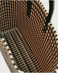 Mimmi Terra - Woven Traveller Tote Tiramisu