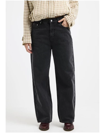 Subtitled - Alexa Mid Rise Denim Jeans Petite Relaxed