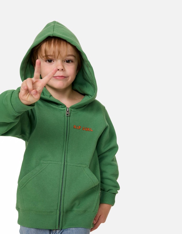Rip Curl - Cosmic Surfing Zip Through Hood - Boys (1-8 years)