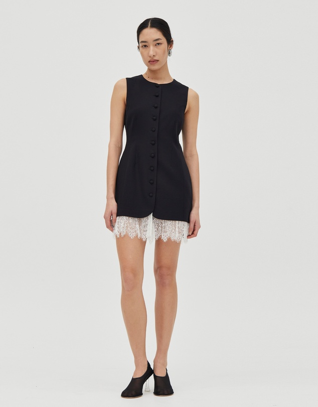 Third Form - Nocturne Lace Trim Mini