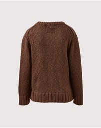 Ceres Life - Sage Chunky Knit Crew