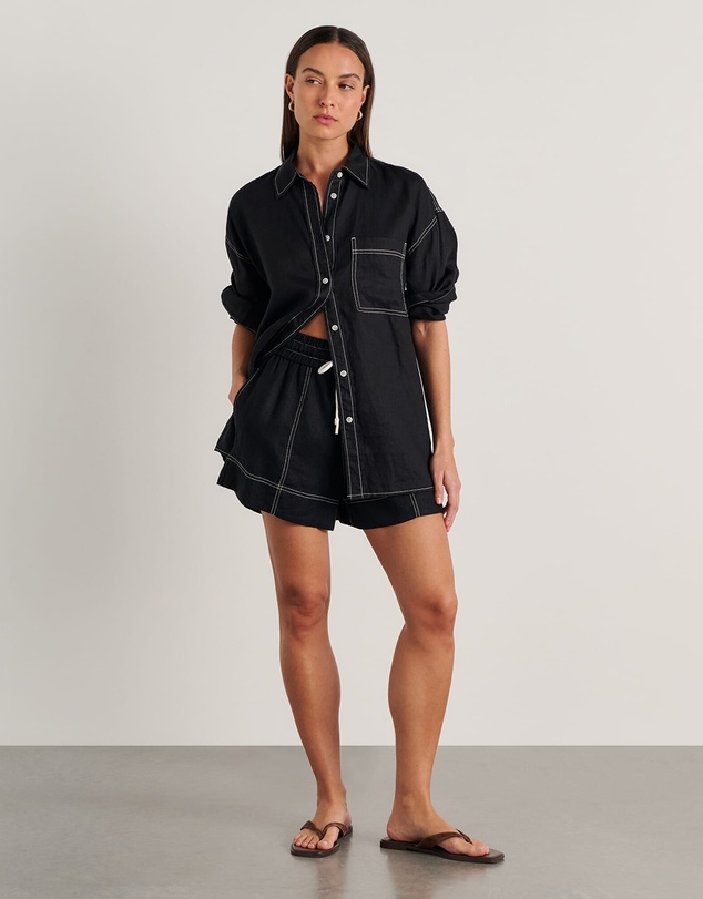 Jag - Gigi Linen Relaxed Shirt