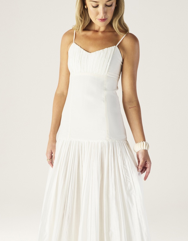 MOS The Label - Serafina Linen Maxi Dress