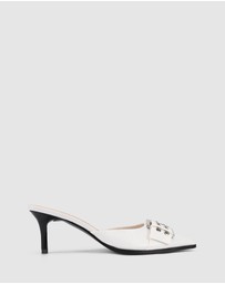 Verali - Sez Buckle Stiletto Mules