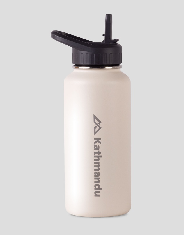 Kathmandu - Straw Lid Insulated Bottle - 950 ml