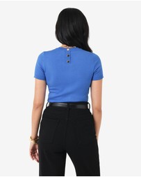 Forcast - Catherine Short Sleeve Knit