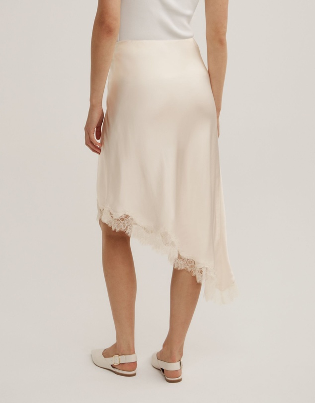 Witchery - Asymmetric Lace Skirt