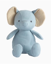 Living Textiles - Large Linen Animal - Eddie the Elephant