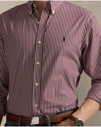 Polo Ralph Lauren - Custom Fit Striped Stretch Poplin Shirt