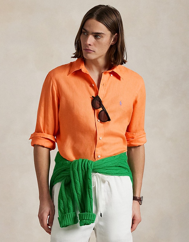 Polo Ralph Lauren - Custom Fit Linen Shirt