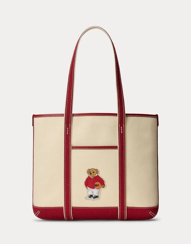Polo Ralph Lauren - Polo Bear Canvas Small Shopper Tote