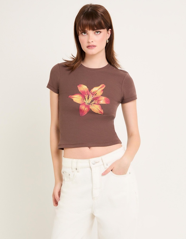 Subtitled - In Bloom Fitted T-Shirt