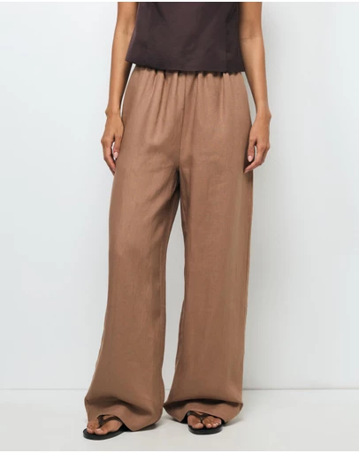 AERE - Juna Relaxed Linen Pants