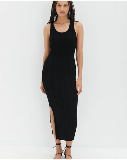 Style Addict - Knit Midi Dress