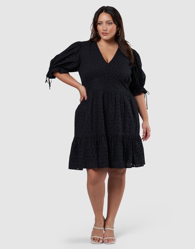 Something 4 Olivia - Eiffel Broderie Mini Dress