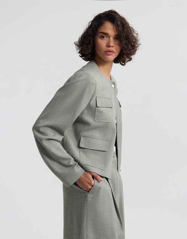 Oxford - Nyla Crop Jacket