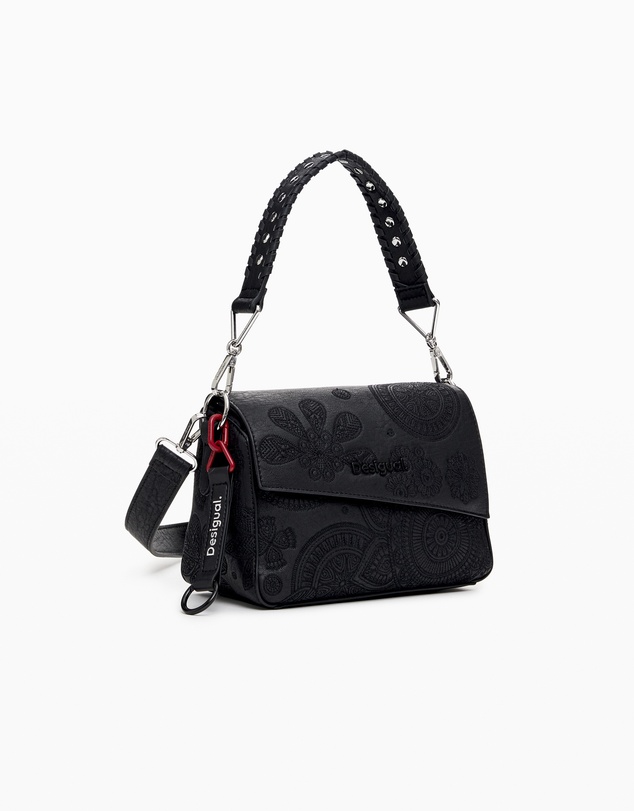 Desigual - M bag with embroidered flowers