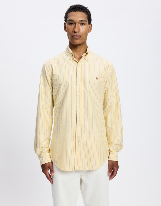 Polo Ralph Lauren - ICONIC EXCLUSIVE - Custom Fit Striped Oxford Shirt
