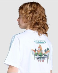 adidas Originals - adidas x Minecraft Loose Batwing Tee - Kids-Teens