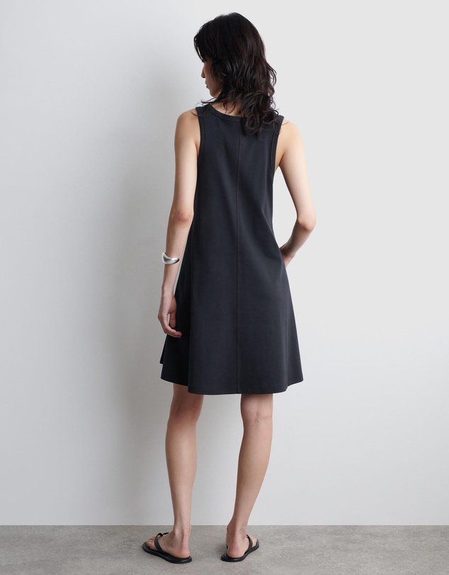 COS - Cotton-Jersey Mini Swing Dress