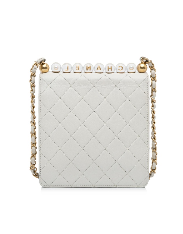 Pre-Loved by Azura Reborn - Pre-Loved Chanel Pearl Crossbody Bag