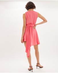 Amelius - Aimee Asymmetric Wrap Dress