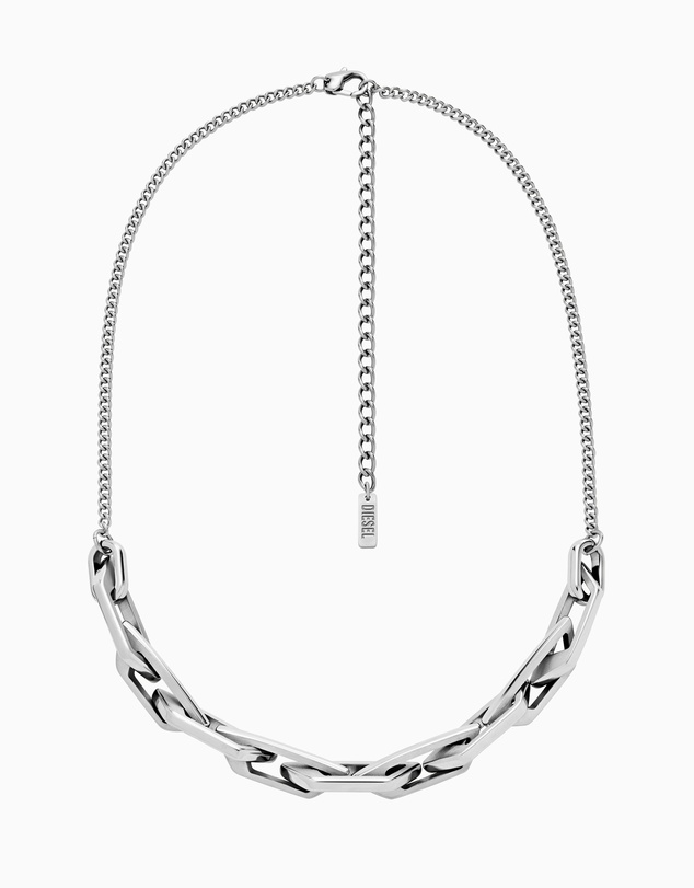 Diesel - Silver Tone Necklace