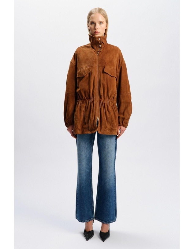 Bardot - Anja Genuine Suede Jacket