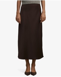 Forever New - Sally Satin Column Skirt