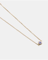 Kirstin Ash - Petite Birthstone Bracelet December Tanzanite