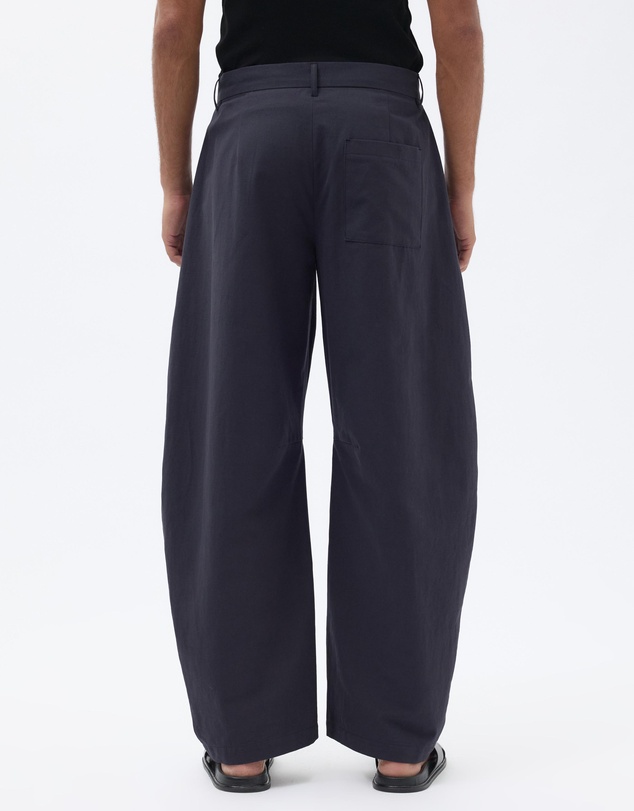 AERE - Pleated Barrel Trousers