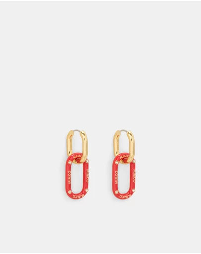 MIMCO - Linked Up Huggie Earrings
