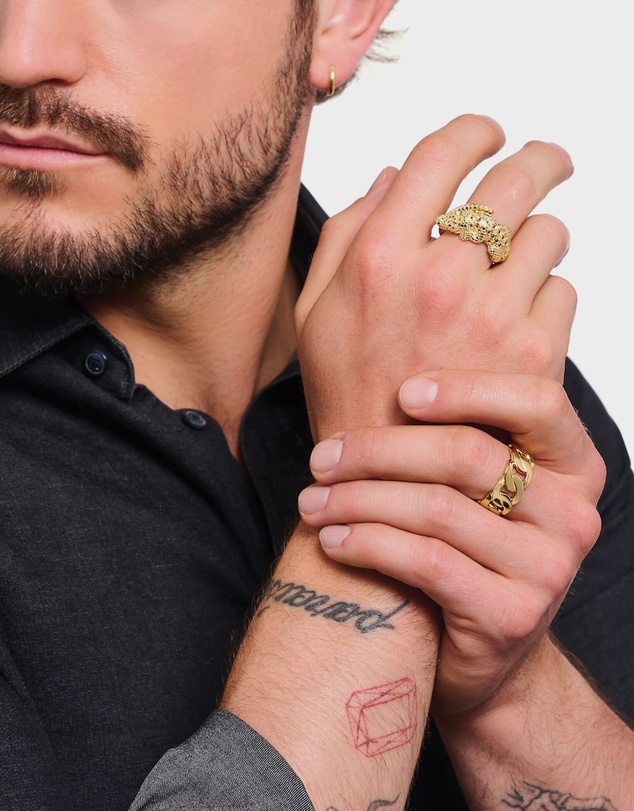 THOMAS SABO - Gold Crocodile Ring
