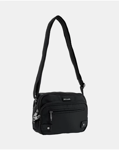 Pierre Cardin - Pierre Cardin Nylon Anti-Theft Cross Body Bag