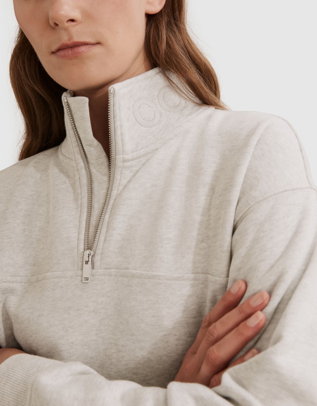 Country Road - Australian Cotton Zip Collar Sweat