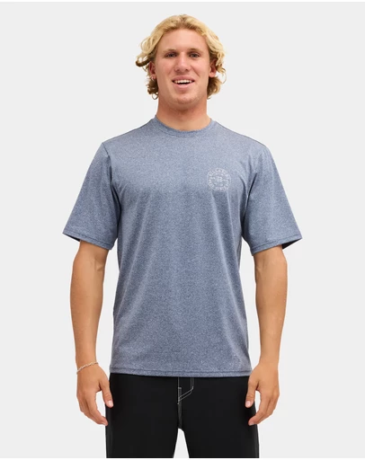 Billabong - Mens Big Wave Daz Short Sleeve Rash Vest