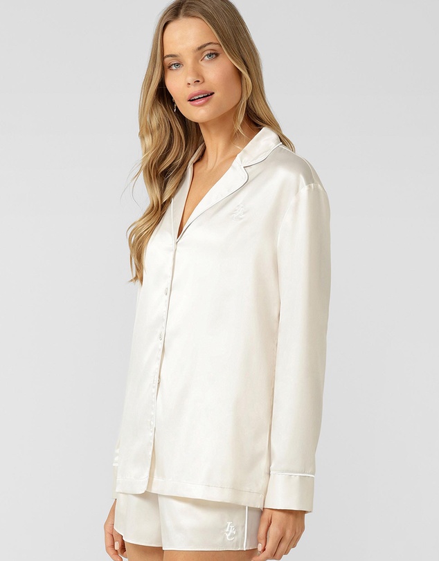 Lorna Jane - Sweet Dreams Satin Long Sleeve Shirt