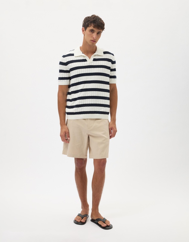 AERE - Bermuda Linen Blend Shorts