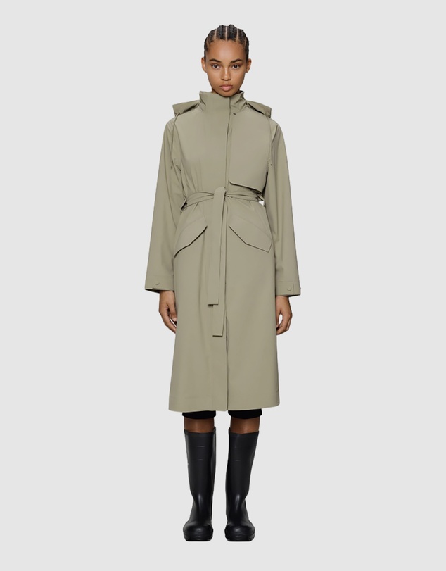 RAINS - Suva Hardshell W Coat Beige