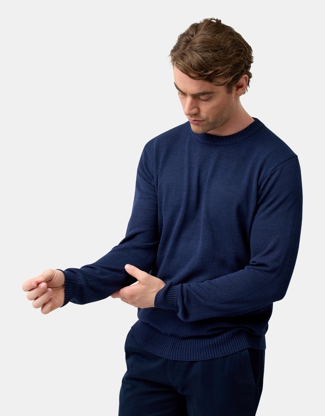 Brooksfield - Crew Neck Knit Boucle
