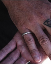 Haze & Glory - ICONIC EXCLUSIVE - Ring Coconut Society Stacking in 925 Sterling Silver